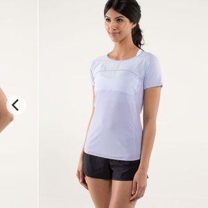 Lululemon Run: Fast Track Short SleeveCool Breeze